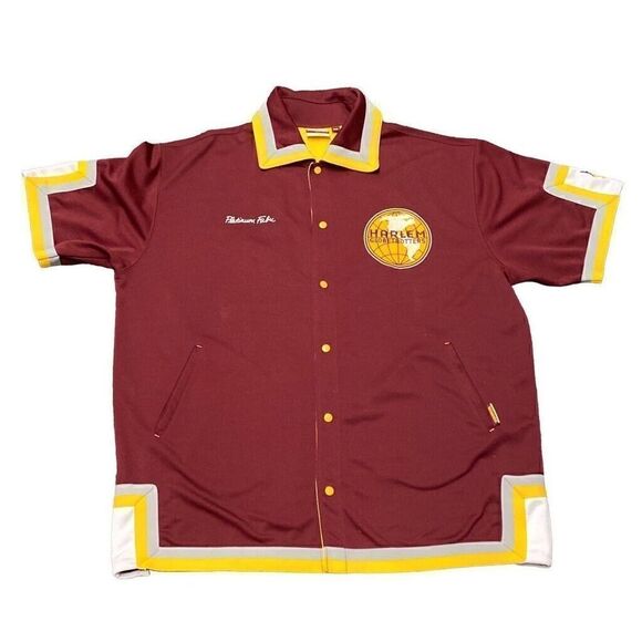 Vintage Platinum FUBU Harlem Globetrotters Warmup Basketball Tracksuit 2XL - Picture 4 of 16